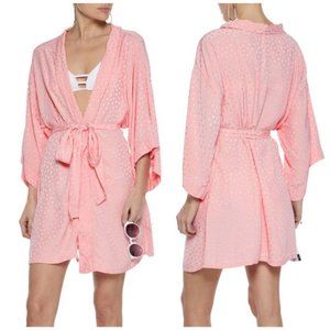 Pink Gina Kimono Robe Cover Up